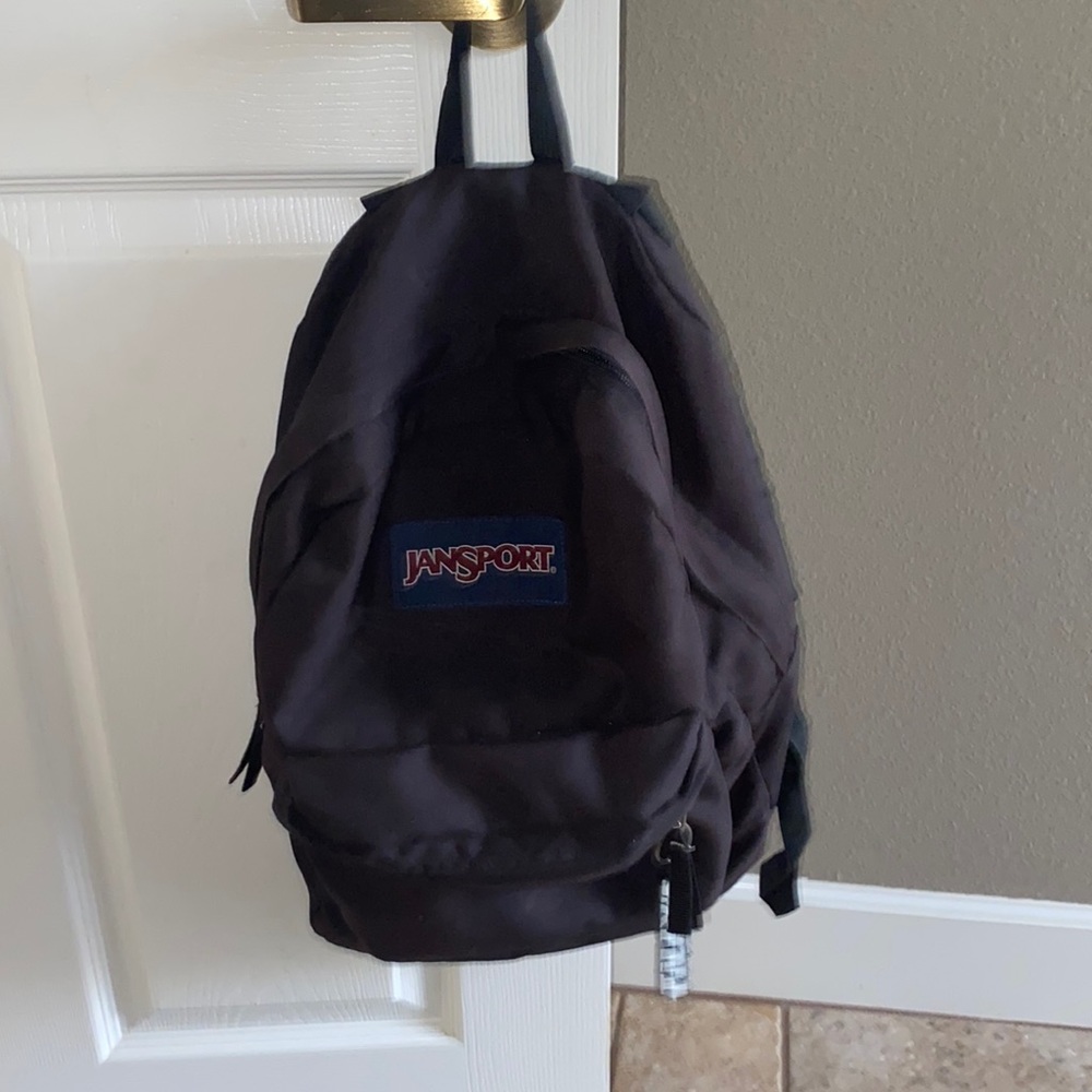 Black jansport backpack